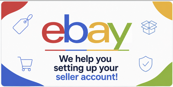 We help you setting up your eBay seller account